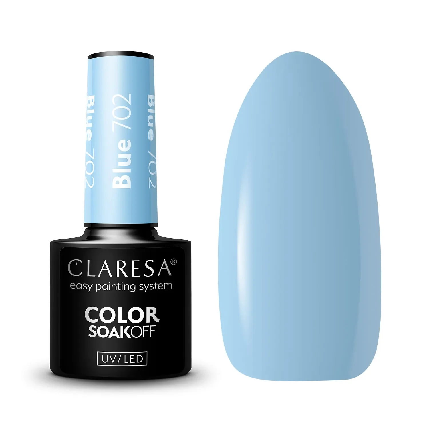 Lakier Hybrydowy Claresa Blue 702 5g