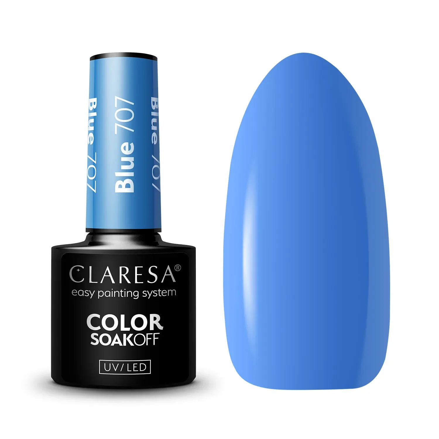 Lakier Hybrydowy Claresa Blue 707 5g