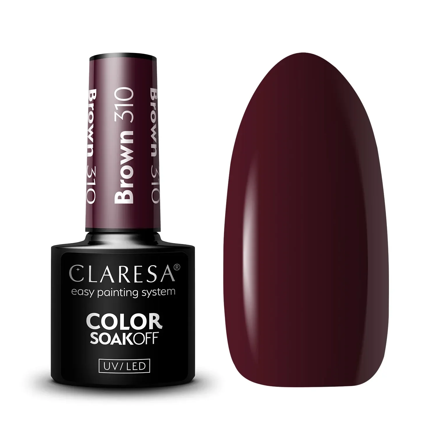 Lakier Hybrydowy Claresa Brown 310 5g