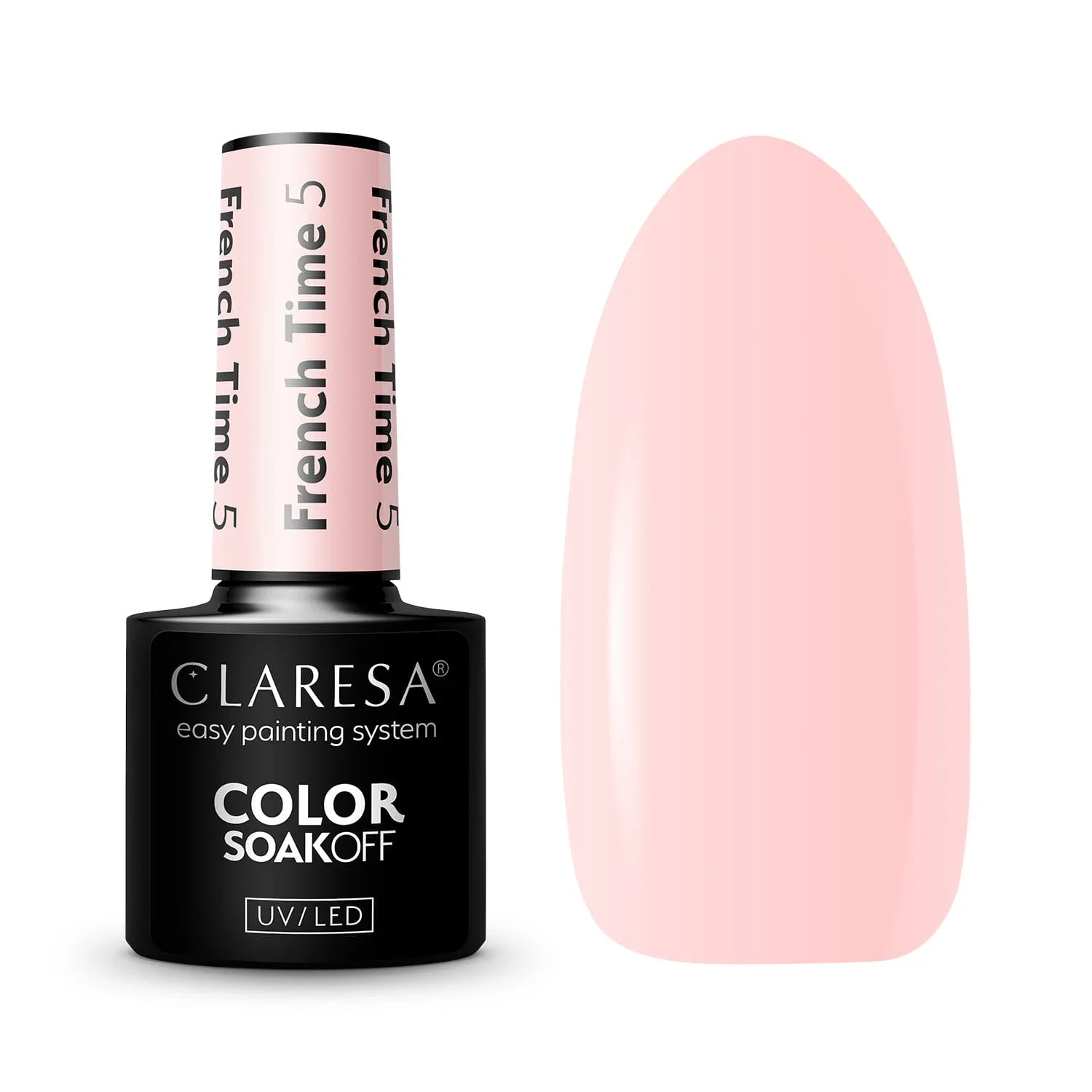 Lakier Hybrydowy Claresa French Time 5 5g