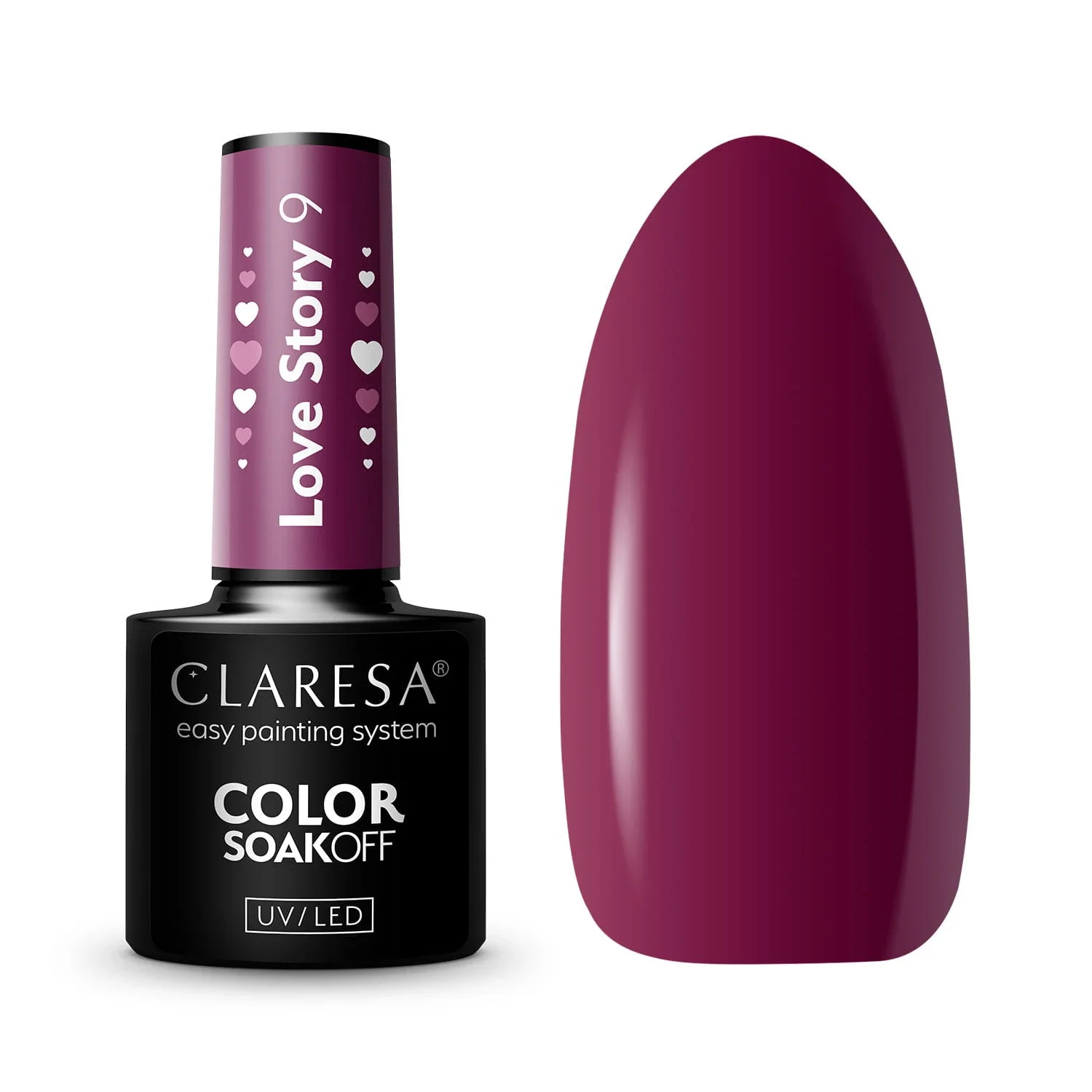 Lakier Hybrydowy Claresa Love Story 9 5g