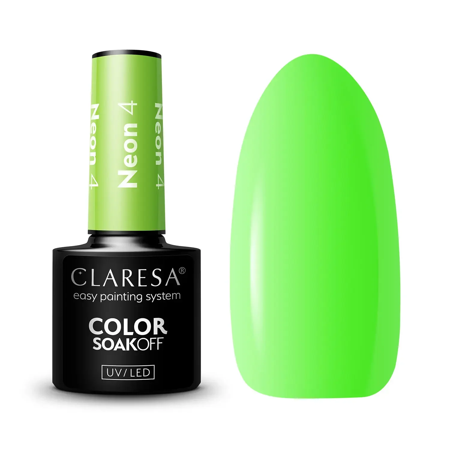 Lakier Hybrydowy Claresa Neon 4 5g
