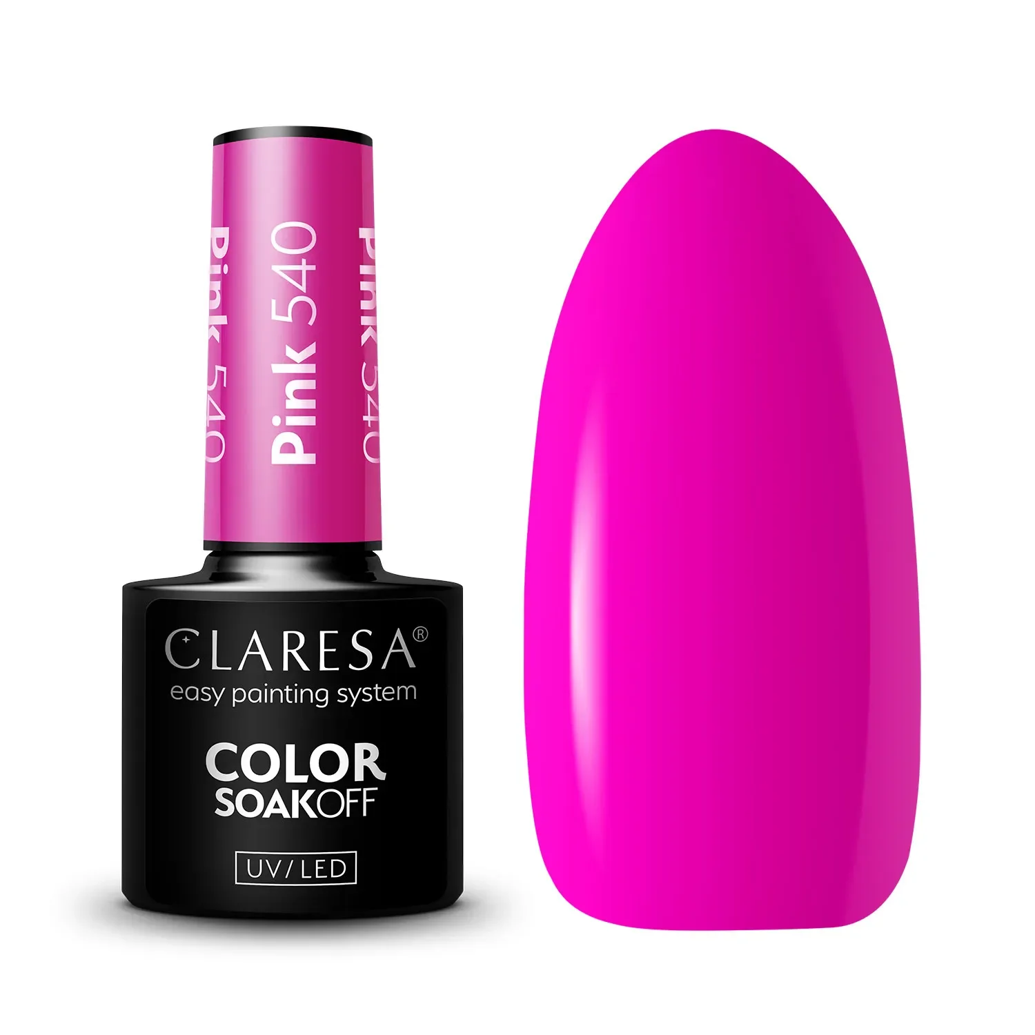 Lakier Hybrydowy Claresa Pink 540 5g