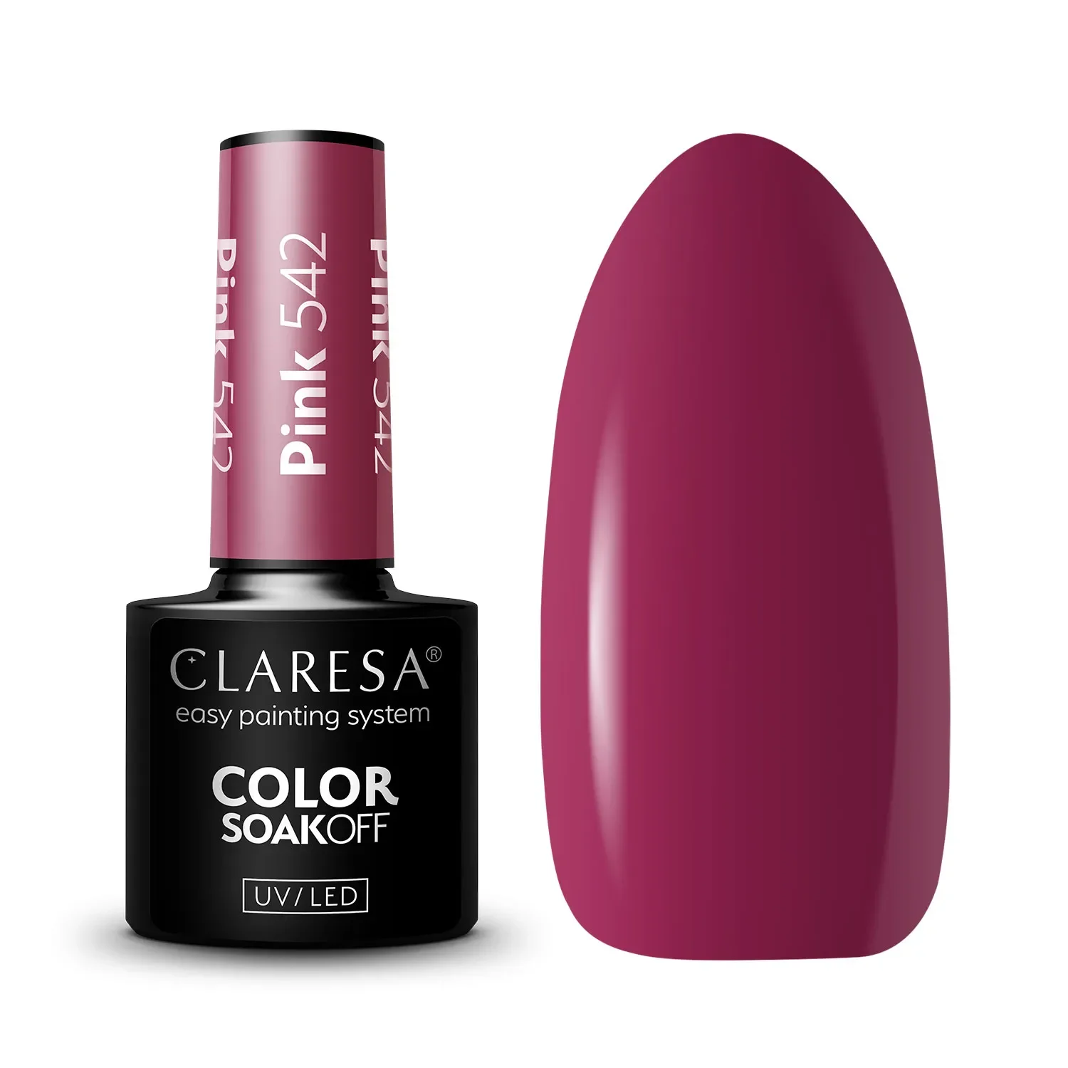 Lakier Hybrydowy Claresa Pink 542 5g