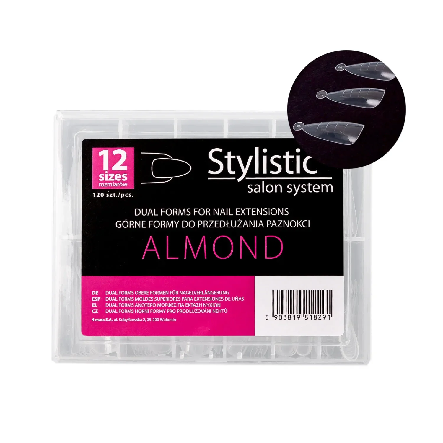 Stylistic Górne Formy Dual Almond 120szt