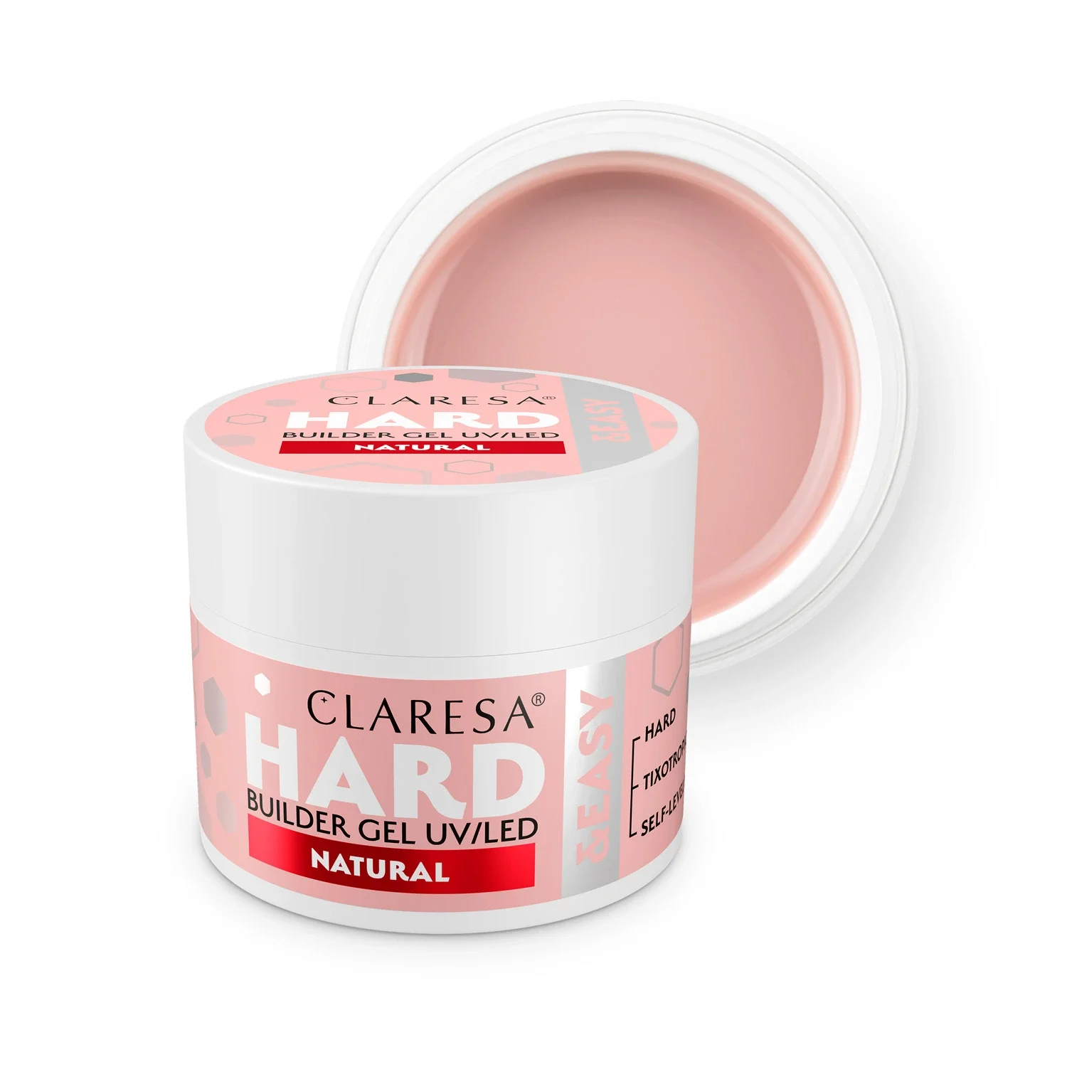 Żel Claresa Hard&Easy Builder Gel Natural 12g