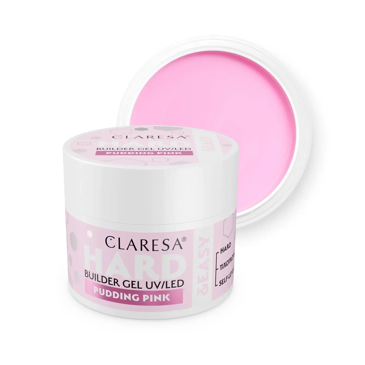 Żel Claresa Hard&Easy Builder Gel Pudding Pink 12g