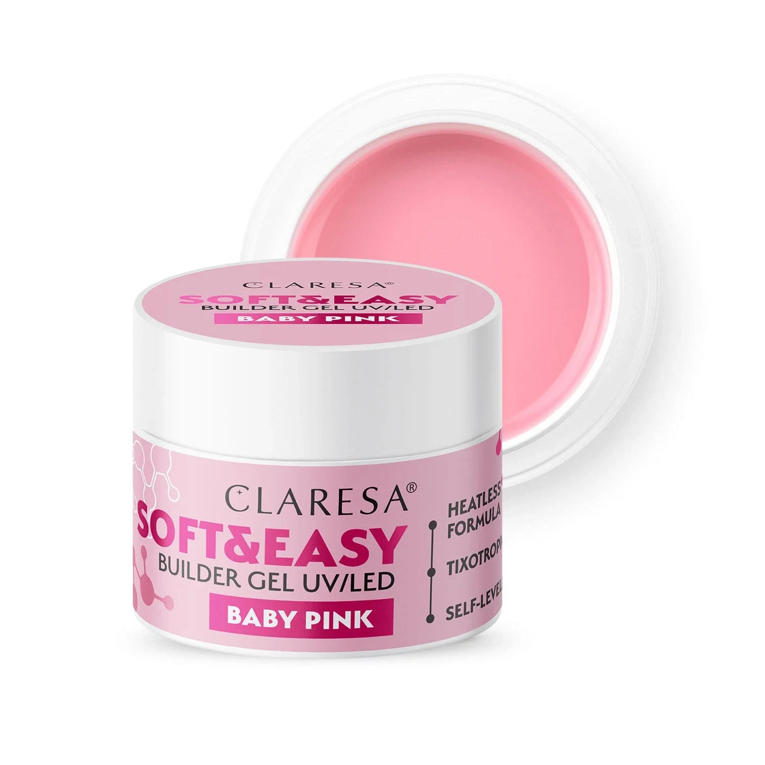 Żel Claresa Soft&Easy Baby Pink 90g