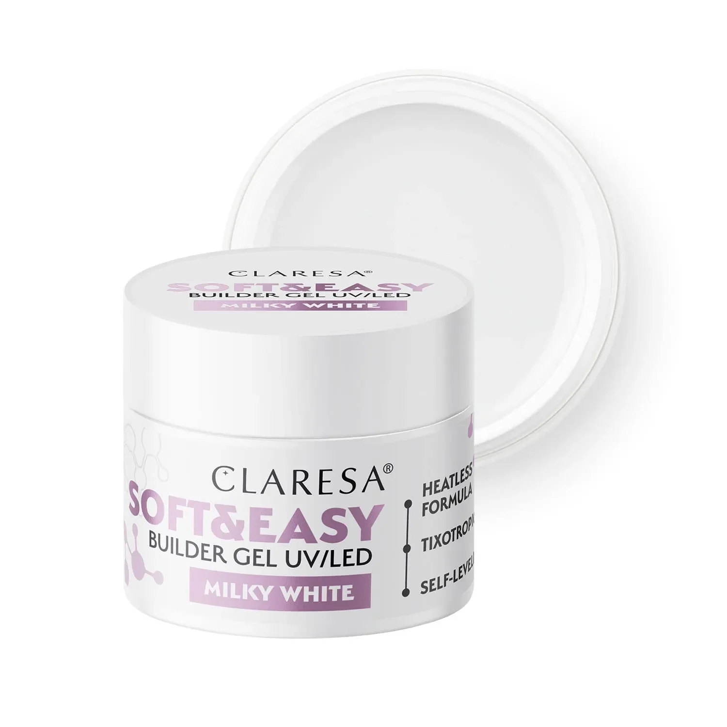 Żel Claresa Soft&Easy Milky White 45g