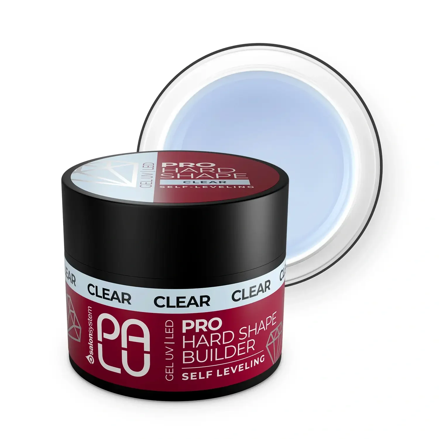 Żel Palu Pro Hard Shape Builder Gel Clear 45g