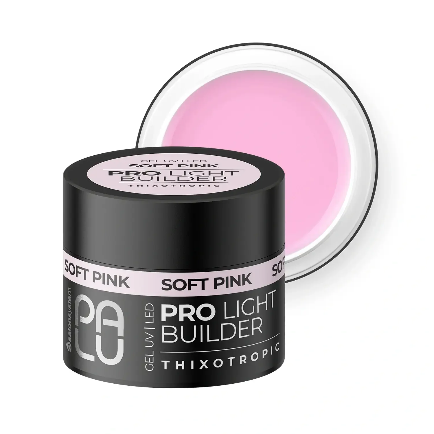 Żel Palu Pro Light Builder Soft Pink 12g