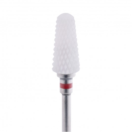 Aba Group Frez ceramiczny czerwony CB007 stożek F 14/6,5mm -zdjęcie numer 1