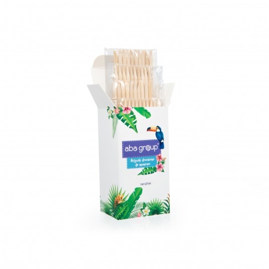 Aba Group Patyczki drewniane 9,5cm 100szt -zdjęcie numer 2