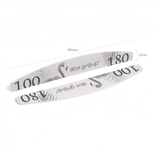 Aba Group Pilniki łódka naked 100/180 slim flaming 25szt -zdjęcie numer 2