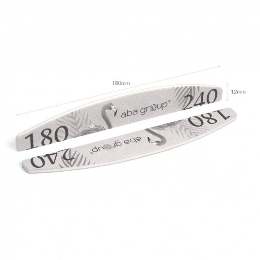 Aba Group Pilniki łódka naked 180/240 standard flaming 25szt -zdjęcie numer 2