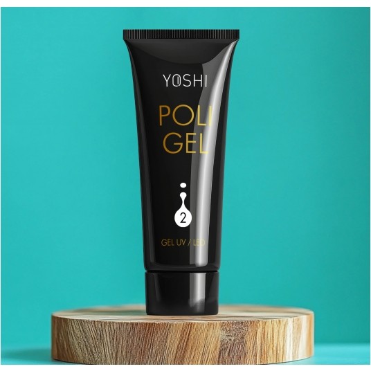 Akrylożel YOSHI UV LED Poligel No2 Milky White 30ml -zdjęcie numer 2