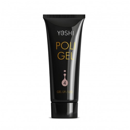 Akrylożel YOSHI UV LED Poligel No4 Warm Beige 30ml -zdjęcie numer 4