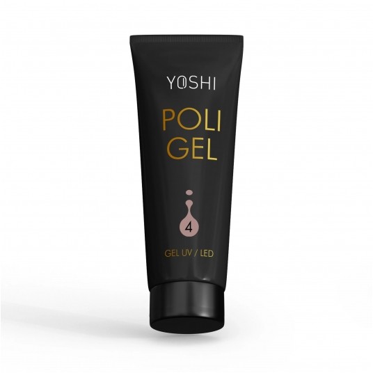 Akrylożel YOSHI UV LED Poligel No4 Warm Beige 30ml -zdjęcie numer 5