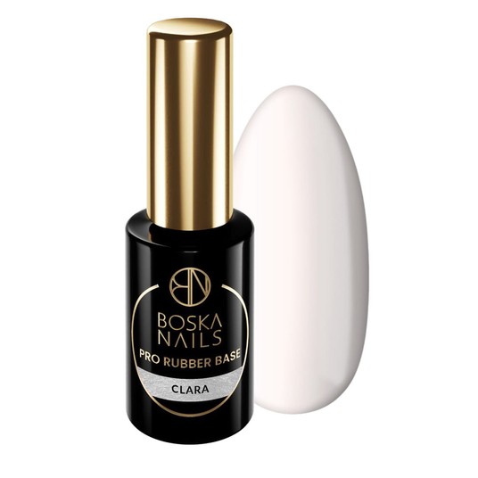 Baza Boska Nails PRO Rubber Base Clara 10ml -zdjęcie numer 1