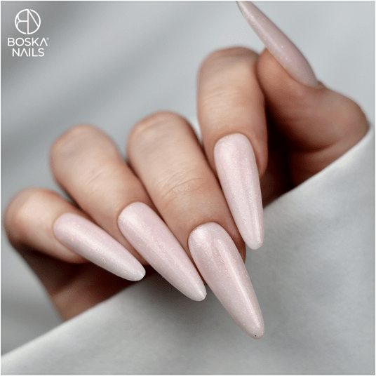 Baza Boska Nails rubber base City Girl ROSE CODE 10ml -zdjęcie numer 4