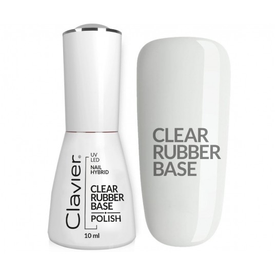 Baza Clavier Clear Rubber Base 10ml -zdjęcie numer 1
