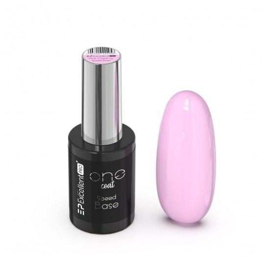 Baza Excellent PRO One Coat Speed Base Pink Creamy 11g -zdjęcie numer 1