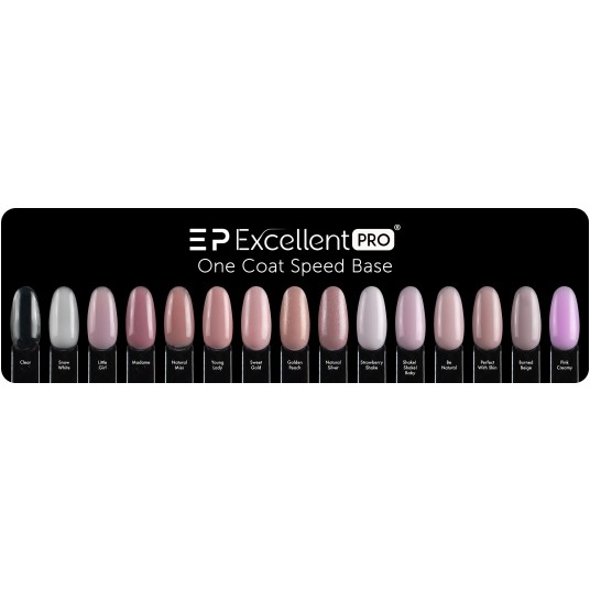 Baza Excellent PRO One Coat Speed Base Young Lady 11g -zdjęcie numer 2