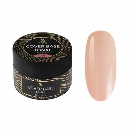 Baza F.O.X Cover Base Tonal 009 30ml -zdjęcie numer 1