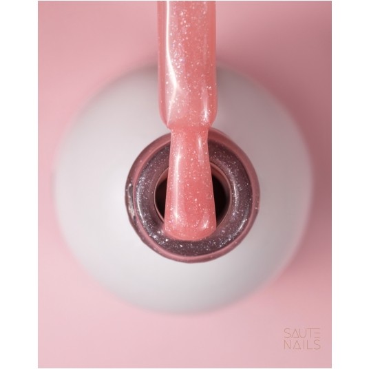 Baza Saute Nails Express Base Sparkling Peachy 8ml -zdjęcie numer 2