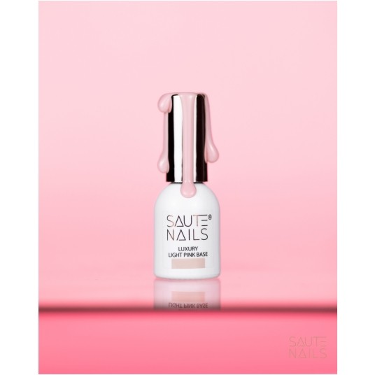 Baza Saute Nails Luxury Light Pink Base 8ml -zdjęcie numer 2
