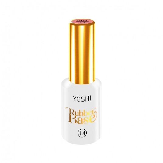 Baza YOSHI Rubber Base No14 UV Hybrid 10ml -zdjęcie numer 3