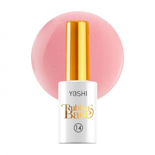 Baza YOSHI Rubber Base No14 UV Hybrid 10ml -zdjęcie numer 1