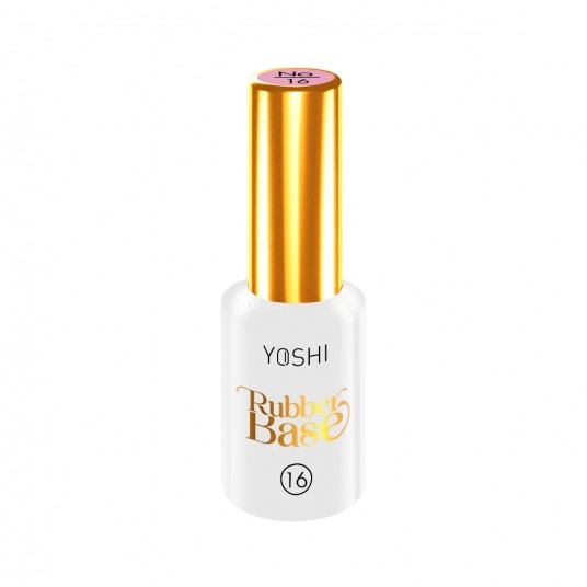 Baza YOSHI Rubber Base No16 UV Hybrid 10ml -zdjęcie numer 4