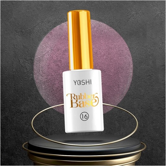 Baza YOSHI Rubber Base No16 UV Hybrid 10ml -zdjęcie numer 2