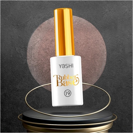 Baza YOSHI Rubber Base No19 UV Hybrid 10ml -zdjęcie numer 2