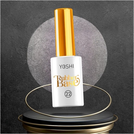 Baza YOSHI Rubber Base No22 UV Hybrid 10ml -zdjęcie numer 2