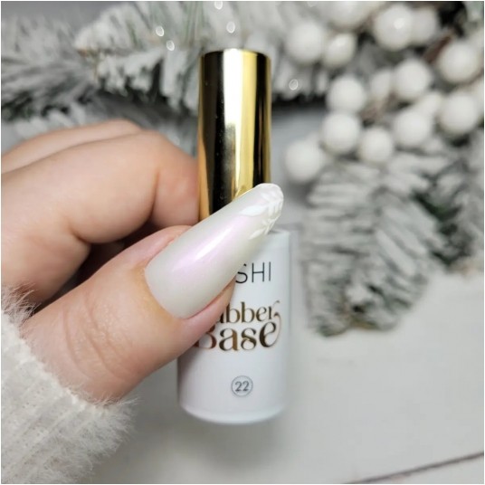 Baza YOSHI Rubber Base No22 UV Hybrid 10ml -zdjęcie numer 4
