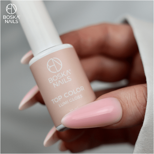Boska Nails Top Lumi Gloss No Wipe 10ml -zdjęcie numer 2
