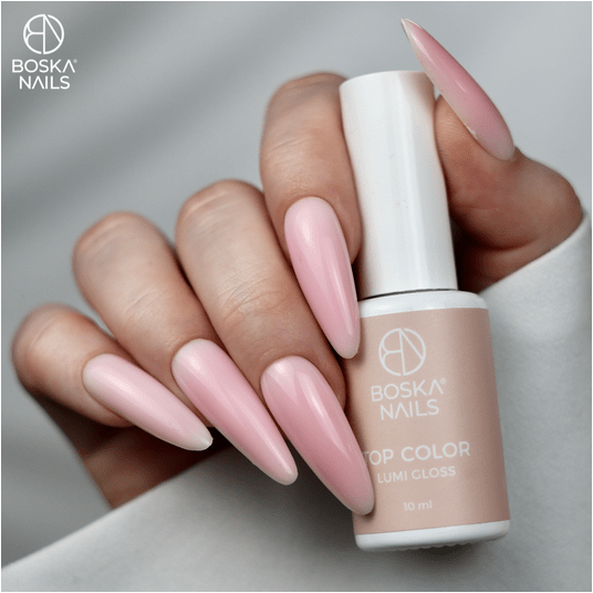 Boska Nails Top Lumi Gloss No Wipe 10ml -zdjęcie numer 3