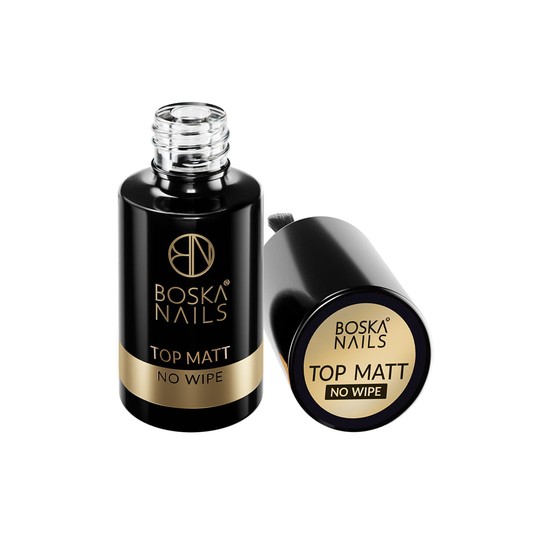Boska Nails Top Matt no Wipe 6ml -zdjęcie numer 2