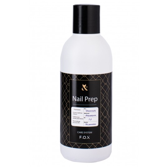 F.O.X Care System Dehydrator Nail Prep 200ml -zdjęcie numer 1