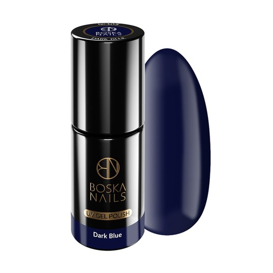 Lakier Hybrydowy Boska Nails 305 Dark Blue 6ml -zdjęcie numer 1