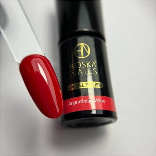 Lakier Hybrydowy Boska Nails 327 Argentinian Wine 6ml -zdjęcie numer 2