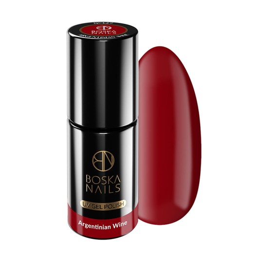 Lakier Hybrydowy Boska Nails 327 Argentinian Wine 6ml -zdjęcie numer 1