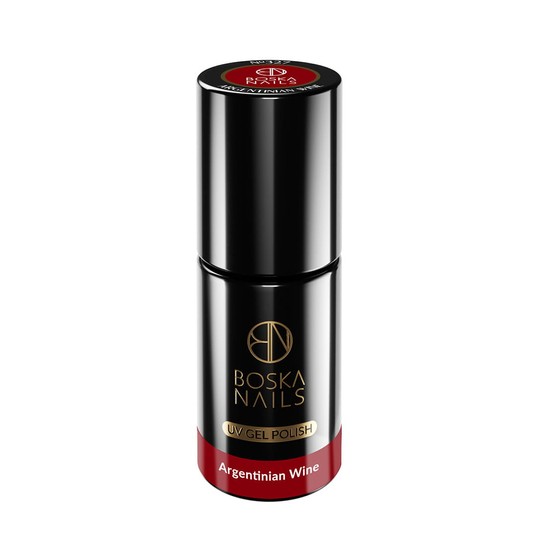 Lakier Hybrydowy Boska Nails 327 Argentinian Wine 6ml -zdjęcie numer 3