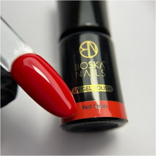 Lakier Hybrydowy Boska Nails 328 Red Heels 6ml -zdjęcie numer 2