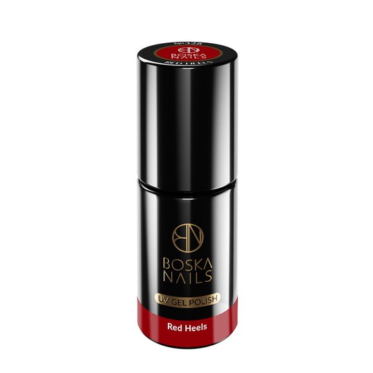 Lakier Hybrydowy Boska Nails 328 Red Heels 6ml -zdjęcie numer 3