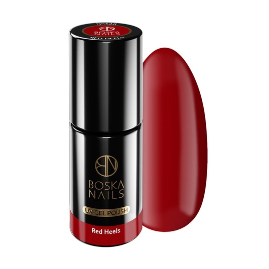 Lakier Hybrydowy Boska Nails 328 Red Heels 6ml -zdjęcie numer 1