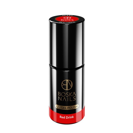 Lakier Hybrydowy Boska Nails 332 Red Drink 6ml -zdjęcie numer 3