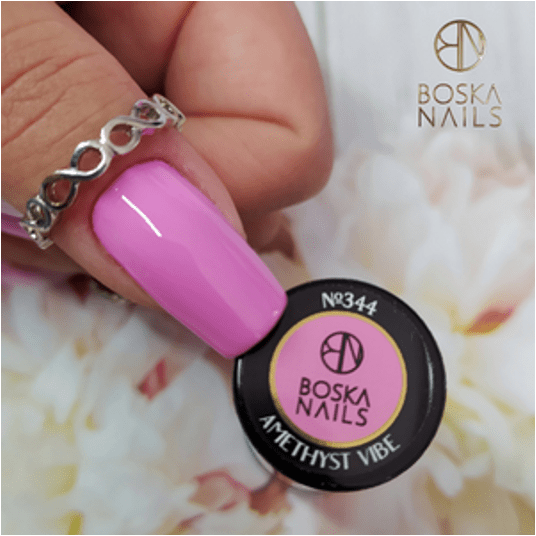 Lakier Hybrydowy Boska Nails 344 Amethyst Vibe 6ml -zdjęcie numer 2
